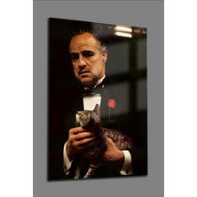 Glass Decoration The Godfather Cam Tablo