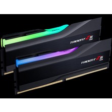 Gskıll Trident Z5 Rgb Siyah DDR5-8000MHZ CL40 48GB (2X24GB) Dual (40-48-48-128) 1,45V