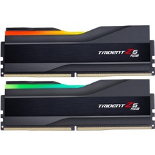 Gskıll Trident Z5 Rgb Siyah DDR5-6800MHZ CL34 48GB (2X24GB) Dual (34-46-46-108) 1,35V