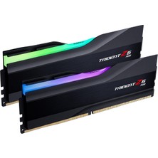 Gskıll Trident Z5 Rgb Siyah DDR5-6800MHZ CL34 48GB (2X24GB) Dual (34-46-46-108) 1,35V