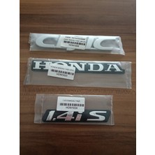 Çakır Grup Honda Cıvıc 1.4 Is 3lü Set Bagaj Yazısı Logo Honda