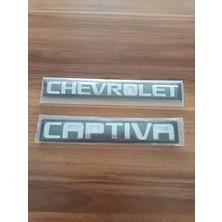 Çakır Grup Chevrolet Captiva Bagaj Yazısı 2li Takım