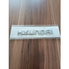 Çakır Grup Hyundai Bagaj Yazısı " Hyundai" Yazı Era Kasa Için