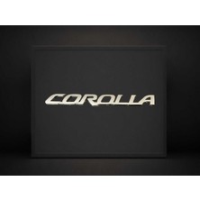 Çakır Grup Toyota "corolla" Bagaj Yazısı 2003-2017 Model Yüksek Kalite