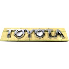 Çakır Grup Toyota Bagaj Yazısı (100MM-18MM)