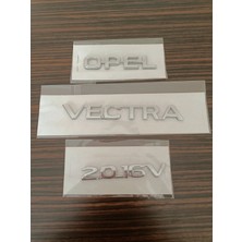 Çakır Grup Opel Yazı Takım "opel Vectra 2.0_16V" 3'lü Takım (Ithal)