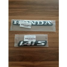 Çakır Grup Honda ve 1.4 Is Bagaj Yazısı 2li Takım