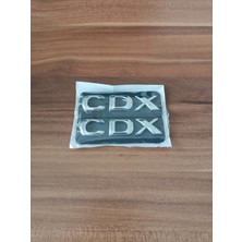 Çakır Grup Opel Vectra B 1995-2002 "cdx" Yazısı Ön Kapı Çıtası Cxd