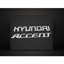 Çakır Grup Hyundai Accent Era Kasa Bagaj Yazısı 2li Takım Yüksek Kalite