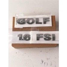 Çakır Grup Golf 1.6 Fsi Bagaj YAZISI--TAKIM--1998-2005 Modele Kadar Uyumlu
