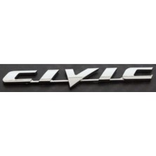Çakır Grup Cıvıc Yazısı Arka Bagaj Yazısı (Honda 2007-2012 Arası)