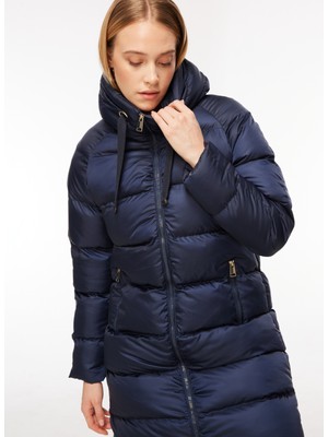 Selen Lacivert Kadın Mont 23KSL6065