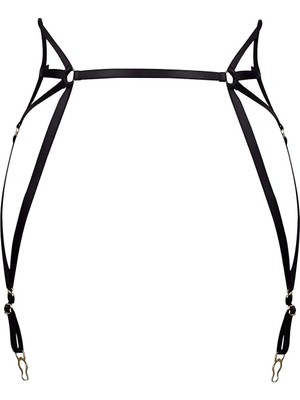 Mulvix Mlvx Çok  Lastik Jartiyer Harness - 153  Blsm