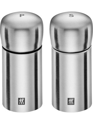Zwilling Spices Tuz Ve Karabiber Değirmeni  Metalik Gri Paslanmaz Çelik  11 Cm