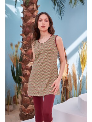 Remsa Mayo Sıfır Kol Yarı Kapalı Mayo 720-122