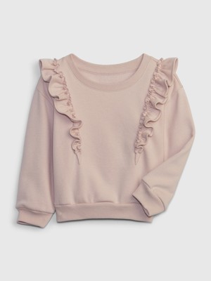 Gap Kız Bebek Fırfırlı Sweatshirt