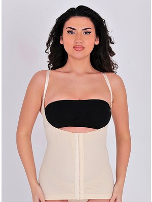 Secret Moda Göğüs Altı Ayarlanabilir Ağraflı Askılı Kadın Korse