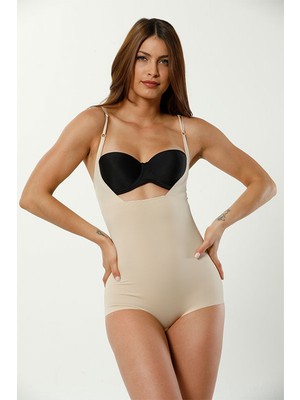 Secret Moda Lazer Kesim 2 Beden Incelten Gögüs Ç-Collectiveekli Dikişsiz Hayalet Korse