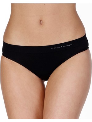 Secret Moda Dikişsiz Seamless Slip Bikini Kadın Toparlayıcı Külot Siyah
