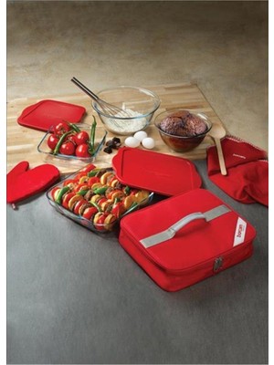 Paşabahçe Borcam Termal Çantalı Fırın Tepsisi 59024