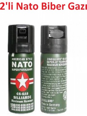 Biber (Nato) Gazı Büyük Boy (2 Adet)
