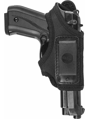 Polis Sepeti Airsoft  Kılıfı Universal Tüm lar Için Iç ve Dış Taşıma Kumaş Maşalı Siyah