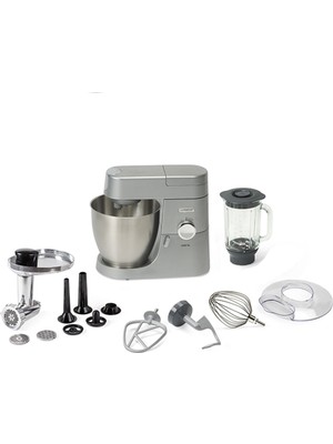 Kenwood Mutfak Şefi KVL4170S Chef XL 1200 W Gümüş Renk 6 lt Kapasiteli Kıyma ve Blender Aparatı