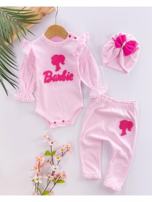 Baume Clothes Sdyney Pink Barbie 3 Lü Takım