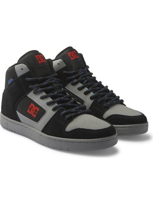 Dc Shoes Siyah Erkek Deri Lifestyle Ayakkabı ADYS100787-BYR Manteca 4 Hı Wr