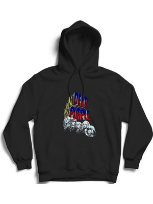 The Fame Deep Purple, V2, Rock Metal Müzik Grup Kapüşonlu Sweatshirt Hoodie