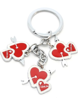 Blora Oklu Kalpler Anahtarlık