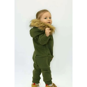 Ares Kids Fashion Kürk Yaka Tulum