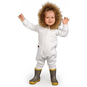 Ares Kids Fashion Kürk Yaka Tulum