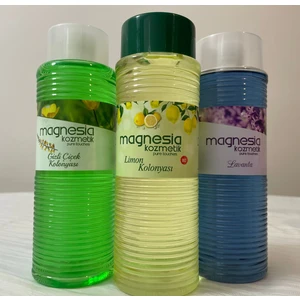 Kolonya 3'lü Ferahlatan Set 400 Ml.(Gizli Çiçek,limon,lavanta)