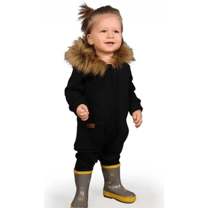 Ares Kids Fashion Kürk Yaka Tulum Uzun Kol Erkek Çocuk İçin Yumuşak Dokulu Tulum