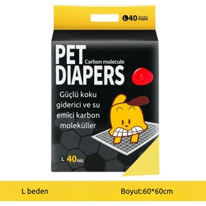 Parça Bna Kömür Karbon Molekülü Evcil Hayvan Eğitim Köpek Idrar Pedi Köpek Bezi