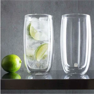 Sorrento Çift Cidarlı Soft İçecek Bardağı 2'li 475 ml