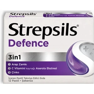 Defence Çinko İçeren Pastil