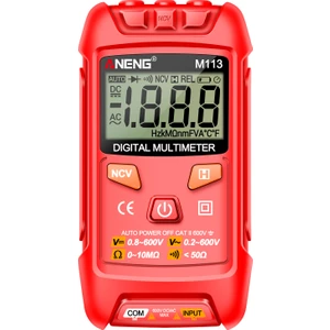 Aneng M113 Dijital Mini Multimetre Test Cihazı Akıllı (Yurt Dışından)