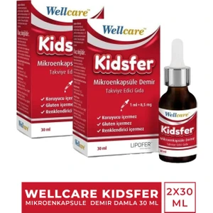 Kidsfer Mikroenkapsule Demir Damla 30 ml 2 Adet