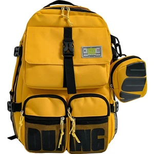 Love Home  Kore Versiyonu Çok Cepli Küçük Çanta Eğlence Sırt Çantası Açık Seyahat Bagaj Sırt Çantası Erkek Üniversite Öğrencisi Okul Çantası (Yurt Dışından)