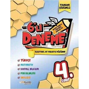 On Burda Yayınları 4. Sınıf 6'lı Deneme