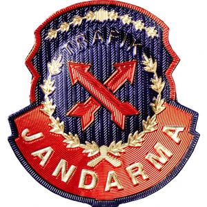 Jandarma Trafik Peç, Trafik Arma Patch, Askeri Peç