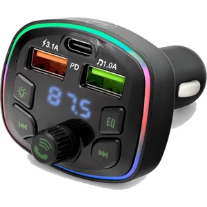 Araç Fm Transmitter Bluetooth 5.0 USB Sd Card Müzik Oto Aksesuar