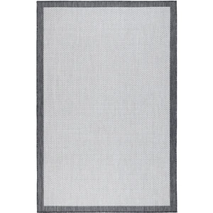 Koza Halı Fresco Ekru Siyah Iskandinav Jüt Yıkanabilir Halı Kilim Balkon Teras Mutfak Salon Koridor Halısı 23745A