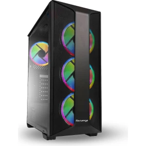 Night Hunter6 Cam Panel Rainbow Rgb 4 Fanlı Gaming Oyuncu Kasası