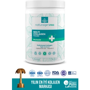 Pro Powder 330gr Tip 1,Tip 2,Tip 3 Limon Aromalı 10.000 mg Collagen+Hyaluronik Asit+Vitamin C)