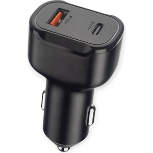 Lkc-41 Çift Çıkışlı 25W Type-C , 18W USB Süper Hızlı Araç Şarj Cihazı