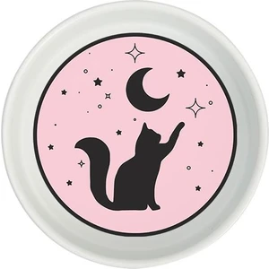 Seramik Mama Kabı Moon Cat 250 ml 13 cm