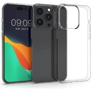 iphone 14 Pro Kılıf Kamera Korumasız Şeffaf Silikon Tpu 0.02MM Şeffaf Kapak Kılıf